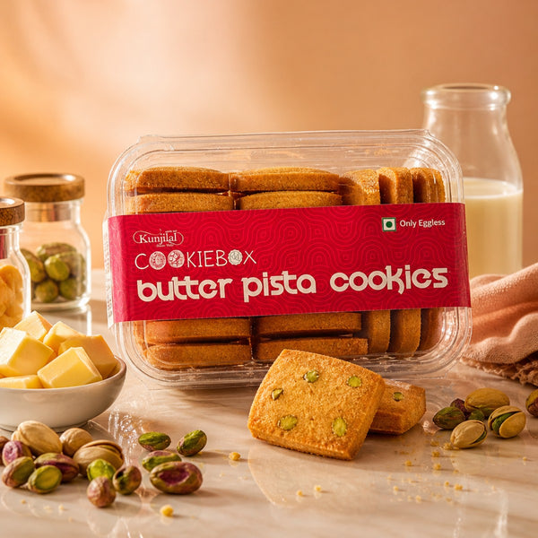 Butter Pista Cookies