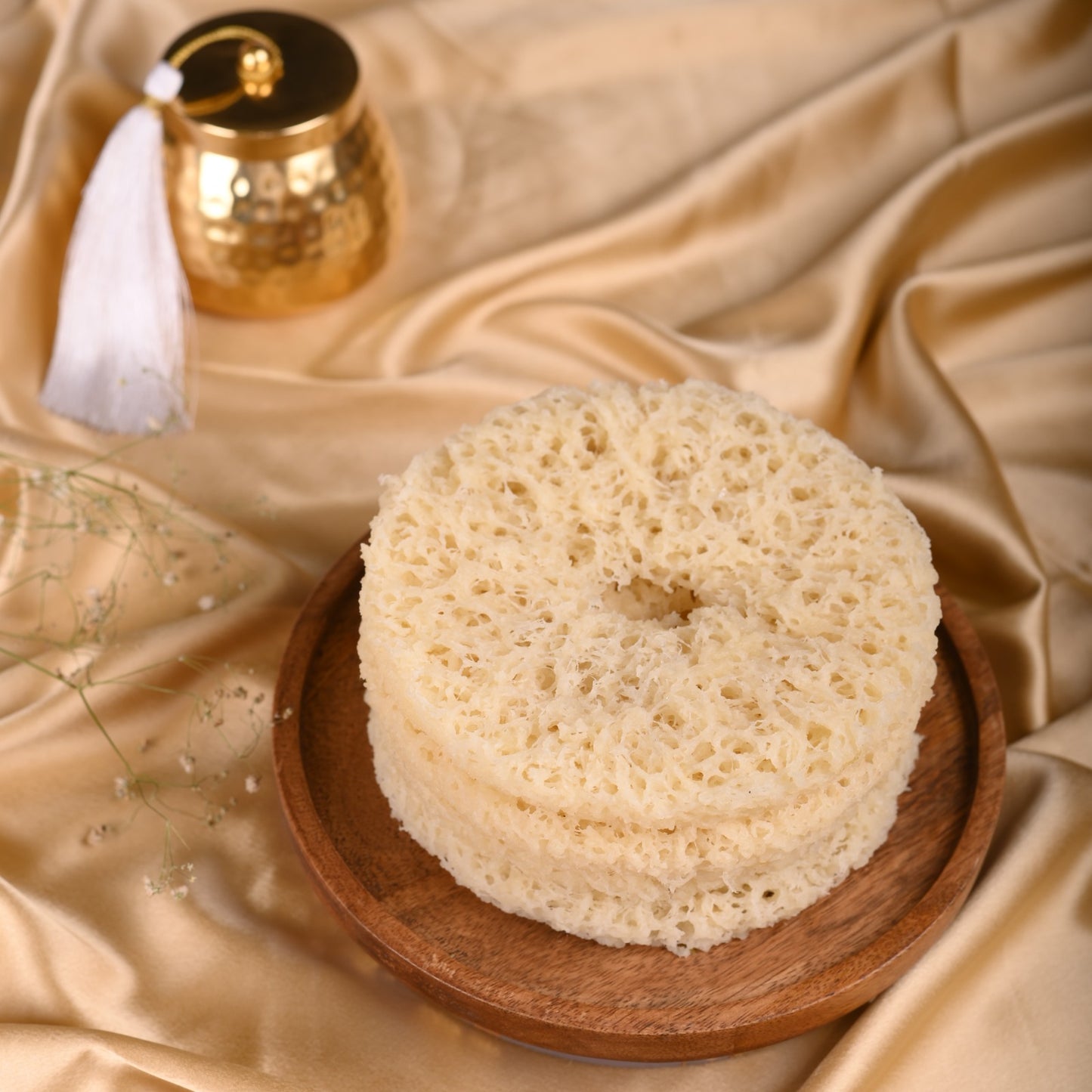 Ghewar Sada | Munda Ghewar | White Ghewar