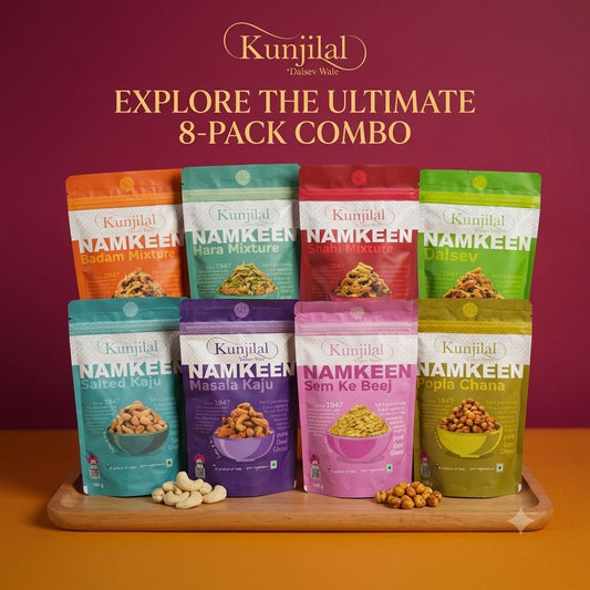 Kunjilal Ultimate 8 Namkeen Combo Pack