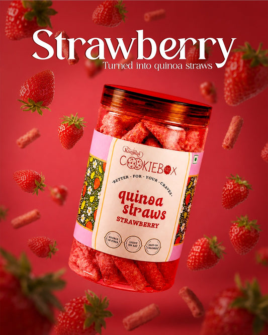 Strawberry Roasted Quinoa Fingers